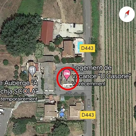 Appartement U Casone, Bel De 58m2, Parking Gratuit Aghione