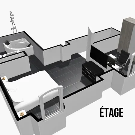 Apartman U Casone, B&w Modern Apartment, Spa, Wifi, Air-conditioning, Free Parking, Decreasing Prices *